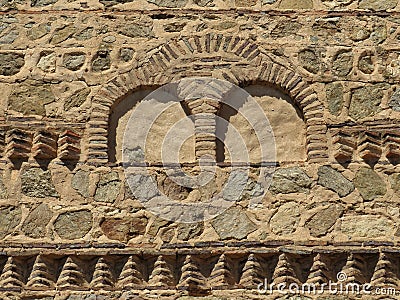 Church of San AndrÃ©s. Segovia. Spain. Stock Photo