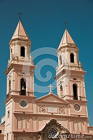 Church of San Antonio Stock Photo