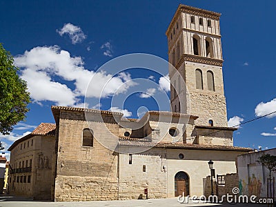 Church of San Bartolome in LogroÃ±o Stock Photo