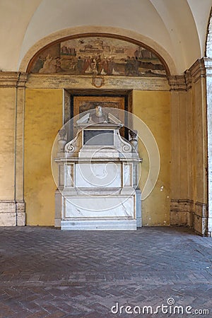 Church of San Gregorio Magno al Celio in Rome, Italy Stock Photo