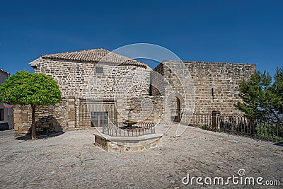 Church of San Lorenzo and Mirador de San Lorenzo Viewpoint - Ubeda, Jaen, Spain Stock Photo