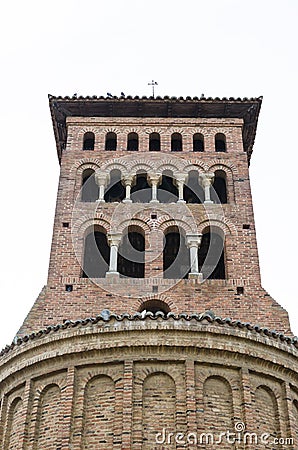 Church of San Lorenzo in Sahagun Leon Stock Photo