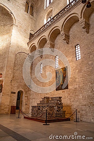 Church of San Nicola di Bari Editorial Stock Photo