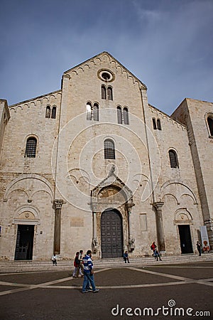 Church of San Nicola di Bari Editorial Stock Photo