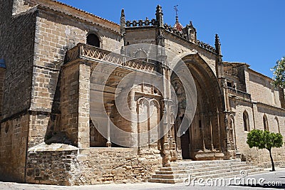 Church of San Pablo of the city of Ubeda in Andalusia Stock Photo