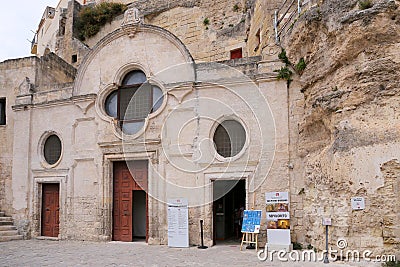 Church of San Pietro Barisano Editorial Stock Photo