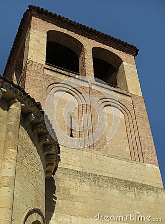 Church of San Sebastian. Segovia. Spain. Stock Photo