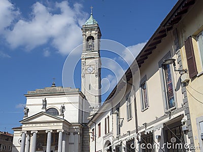 Church of San Vittore in Rho, Milan Stock Photo