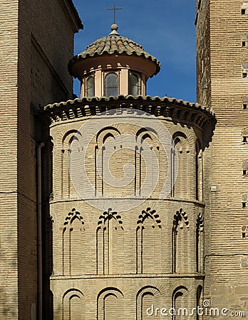 Church of Santa Leocadia. Toledo. Spain. Stock Photo