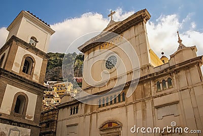 Church of Santa Maria Assunta. Positano. Campania. Italy Stock Photo