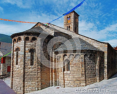 Church of Santa Maria de Taull, Catalonia, Spain Stock Photo