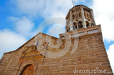 Church Santo Domingo in La Serena, Chile Stock Photo