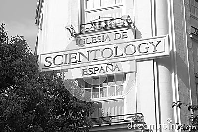 Church of Scientology Editorial Stock Photo