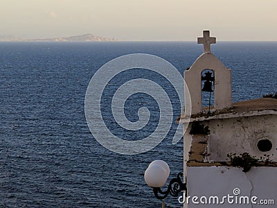 Church by the sea Stock Photo