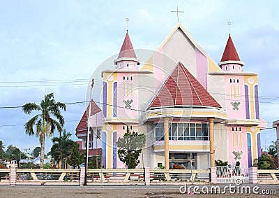 Church in Sorong Stock Photo