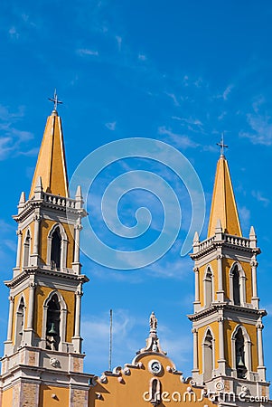 Church Spires Editorial Stock Photo