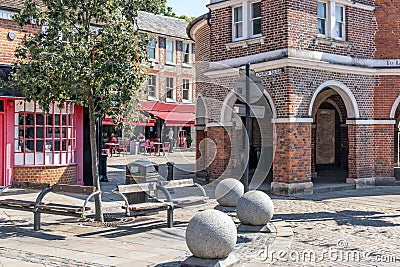 Church Square, High Wycombe Editorial Stock Photo