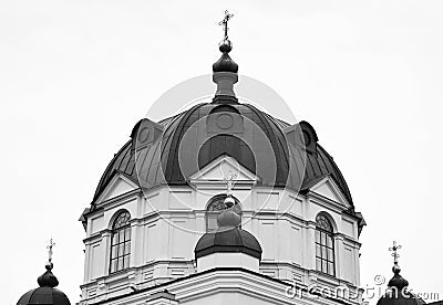 Church of St. Alexander Nevsky in Ust-Izhora. Stock Photo