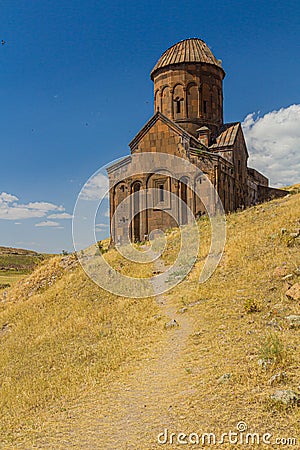 Church of St Gregory of Tigran Honents in the ancient city Ani, Turk Stock Photo