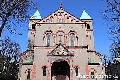 Church of St Hedwig Stock Photo