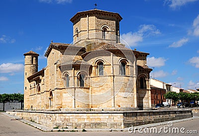 Church of St. Martin in Fromista Stock Photo