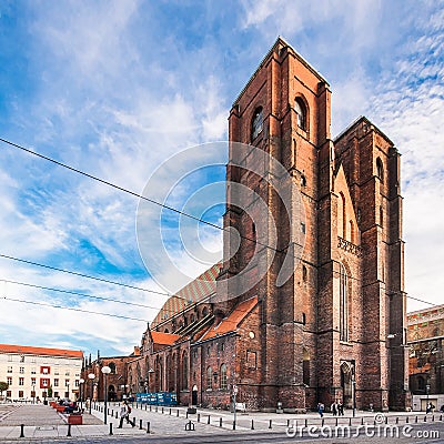 Church of St. Mary Magdalene in Wroclaw Editorial Stock Photo