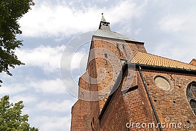 Church St. Nicolai in MÃ¶lln Stock Photo