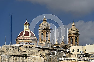 Church of St. Philip Neri Stock Photo