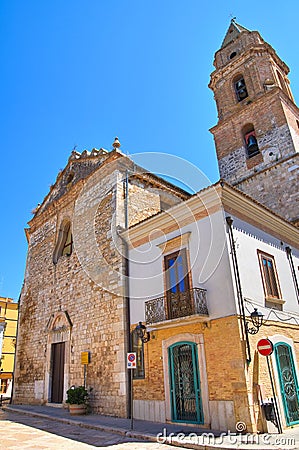 Church of St. Severino. San Severo. Puglia. Italy. Stock Photo