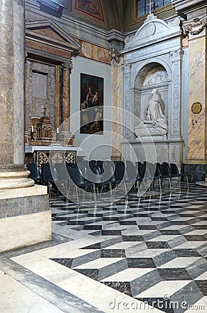 Church of Stant`Anastasia in Rome, Italy Editorial Stock Photo