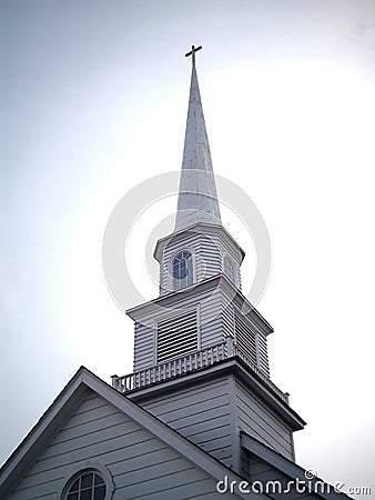 Church Steeple Stock Photo