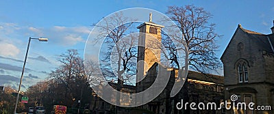 Church tower Editorial Stock Photo