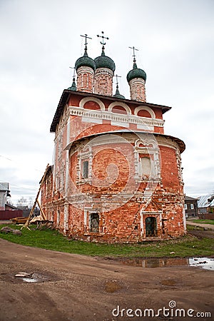 Church in Uglich, Russia Stock Photo