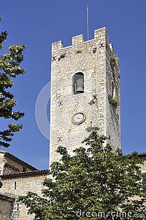 Church village of Vence in France Stock Photo