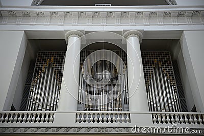 Church where crown prince Frederik and Mary got married Stock Photo