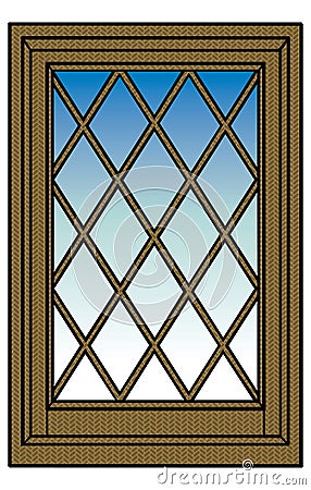 Church window Cartoon Illustration