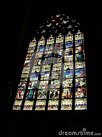 Church Window Stock Photo