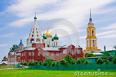 Churches in Kolomna Stock Photo