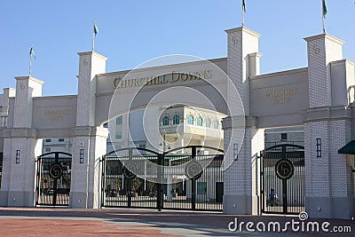 Churchill Downs, Louisville, KY Editorial Stock Photo