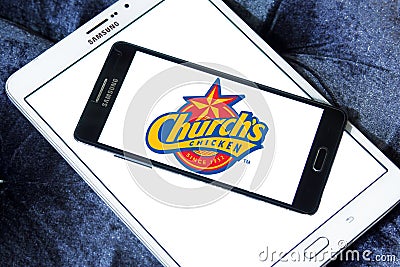 Churchs chicken logo Editorial Stock Photo