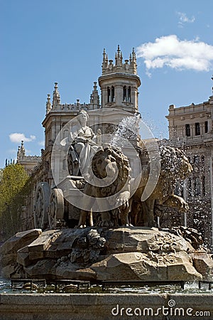 Cibeles portrait zoom Stock Photo