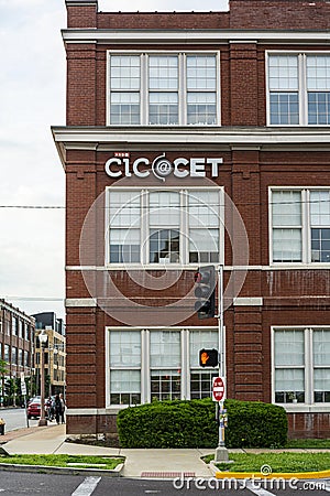 CIC CET build is one of the CET buildings that provide the infrastructure for early-stage, high-growth companies Editorial Stock Photo