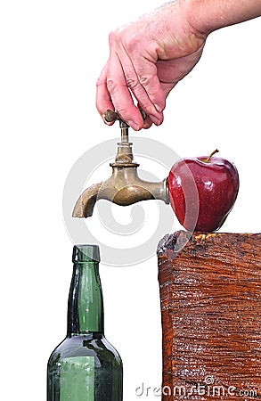 Cider. Stock Photo