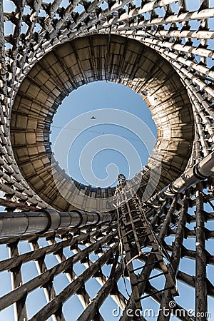 Ciechanow water tower in Poland unusual tower Editorial Stock Photo