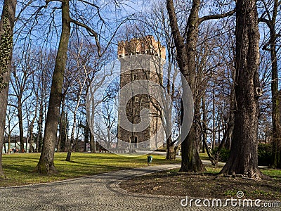 Cieszyn the piast tower Stock Photo