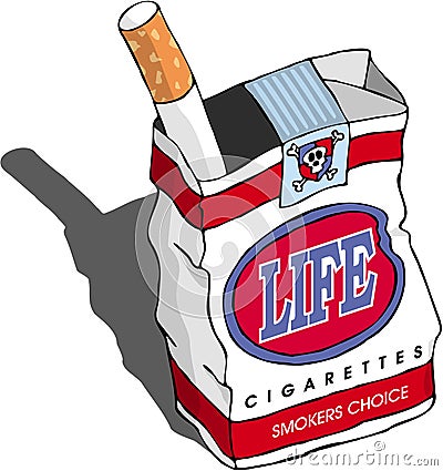 Cigarette Vector Illustration