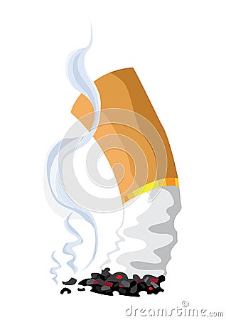 Cigarette Vector Illustration