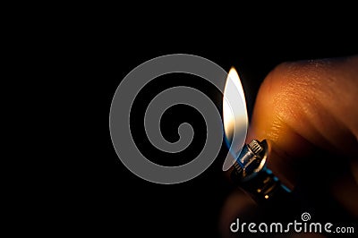 Cigarette lighter. Stock Photo