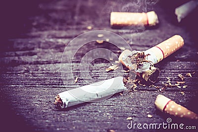 Cigarette Stock Photo