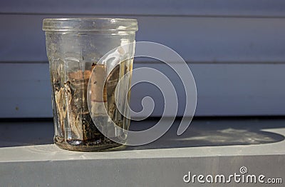 Harm to smoking, nicotine addiction. Stock Photo